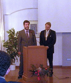 Vereidigung Peter